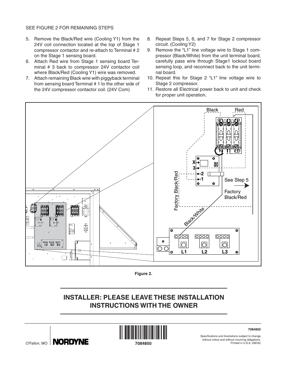 Reznor R6GN Option - Installation - Current Sensing Lockout User Manual | Page 2 / 2