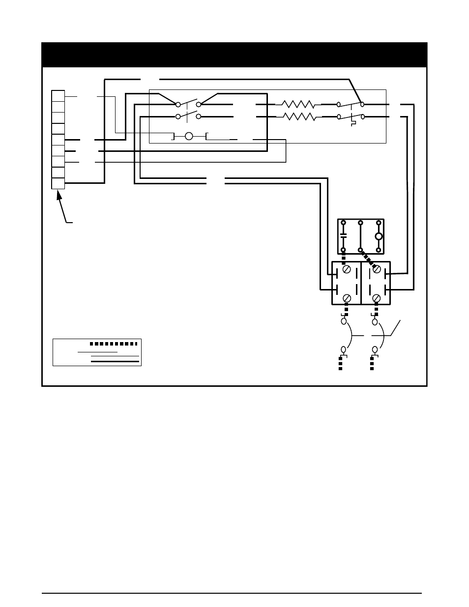 Wiring diagram, Wiring diagrams | Reznor Q6SD Option - Installation - Elec Heating User Manual | Page 21 / 40