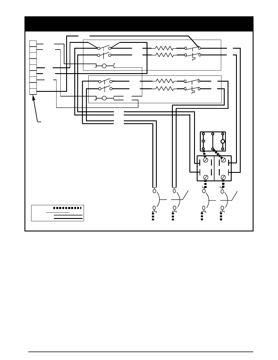 Wiring diagram | Reznor Q6SD Option - Installation - Elec Heating User Manual | Page 26 / 40