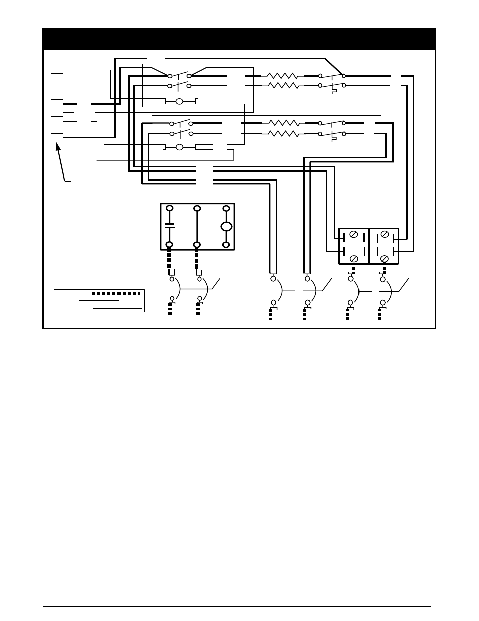 Wiring diagram | Reznor Q6SD Option - Installation - Elec Heating User Manual | Page 27 / 40