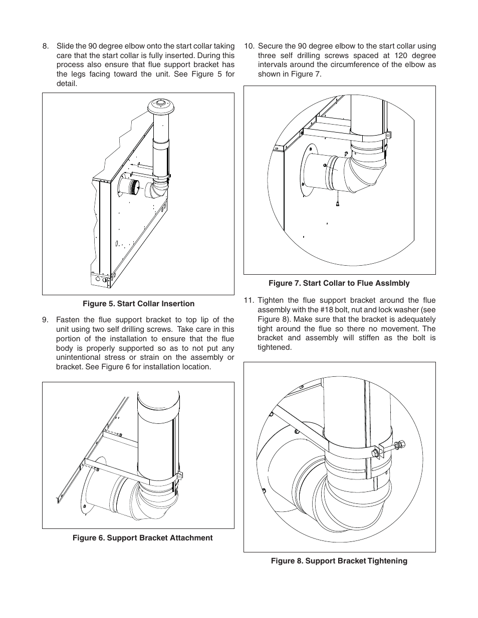 Reznor R6GP Option - Installation - Flue Exhaust Extension User Manual | Page 3 / 4