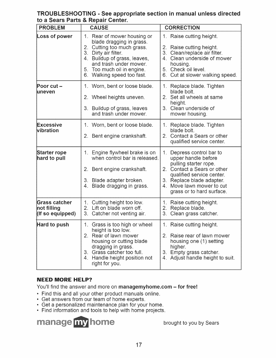 Craftsman 917.385270 User Manual | Page 17 / 44