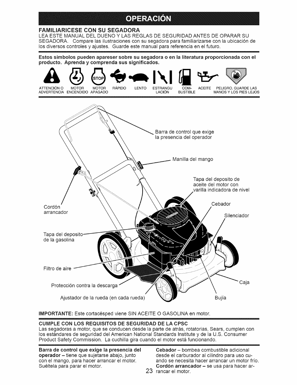 Operacion, Operación -26, A ^ l\l íq | Craftsman 917.385270 User Manual | Page 23 / 44