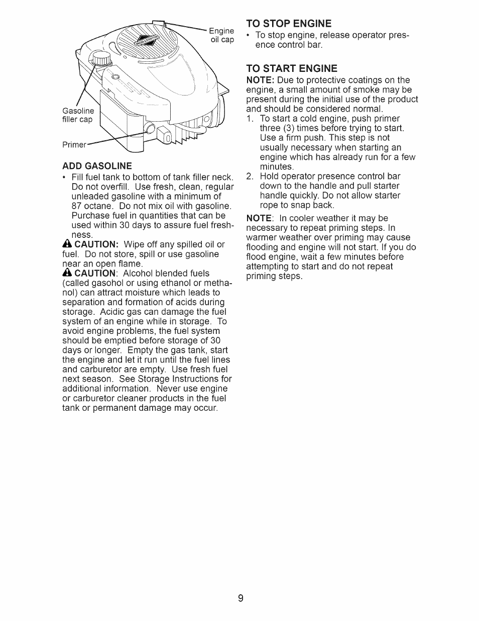 Craftsman 917.385270 User Manual | Page 9 / 44