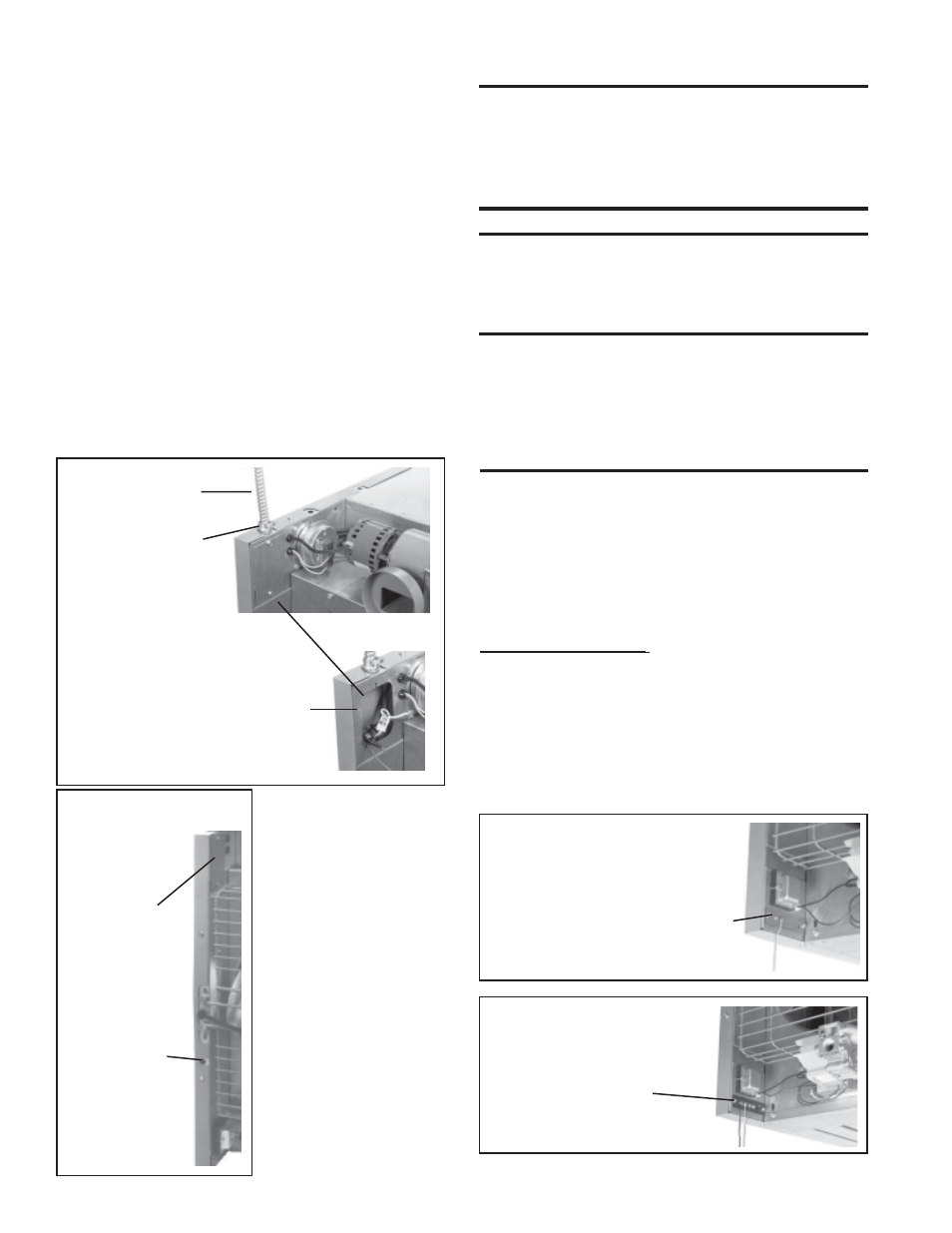 Electrical supply and connections, Thermostat and thermostat connections | Reznor BE Unit Installation Manual User Manual | Page 13 / 29