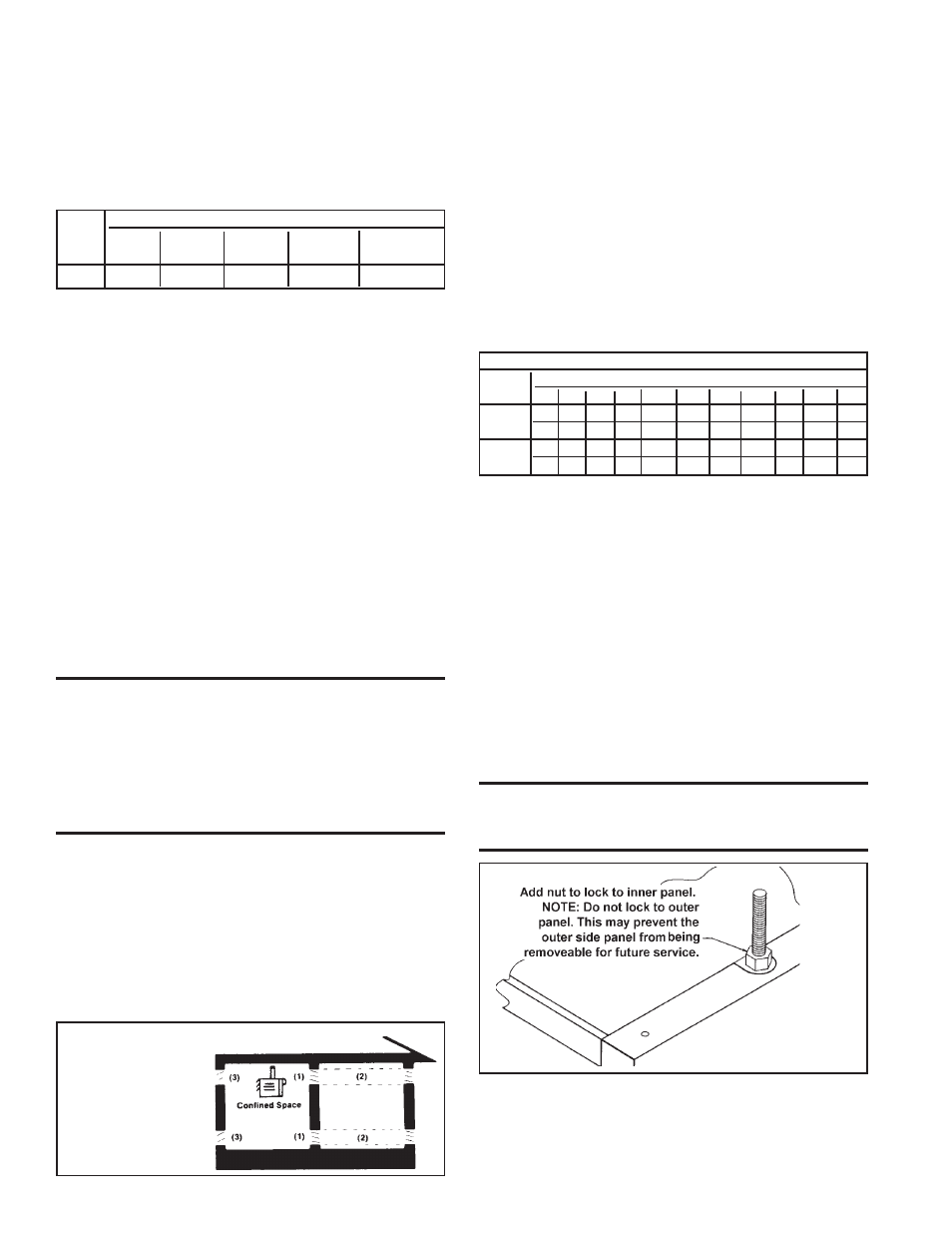 Clearances and combustion air, Suspending the heater | Reznor BE Unit Installation Manual User Manual | Page 7 / 29