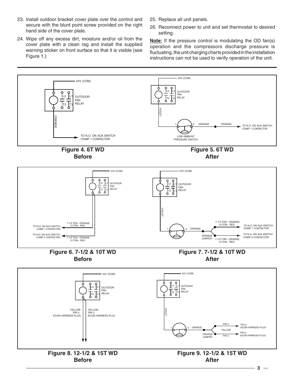 Reznor P6SP Option - Installation - Low Ambient - Light Commercial User Manual | Page 3 / 4