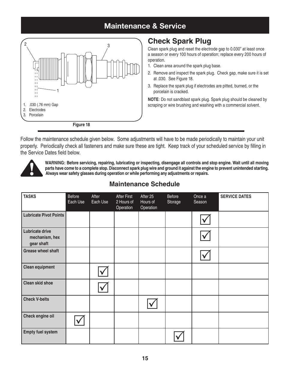 Craftsman 247.88455.1 User Manual | Page 15 / 44