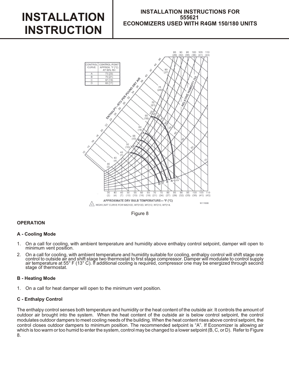 Reznor R6GN Option - Installation - Economizer User Manual | Page 4 / 6