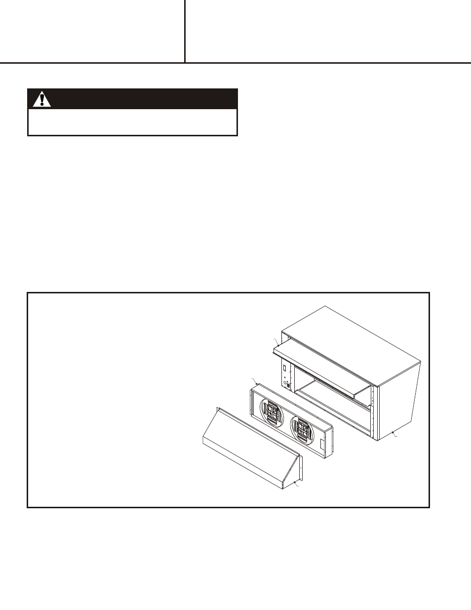 Warn ing | Reznor R6GN Option - Installation - Power Exhaust User Manual | Page 2 / 4