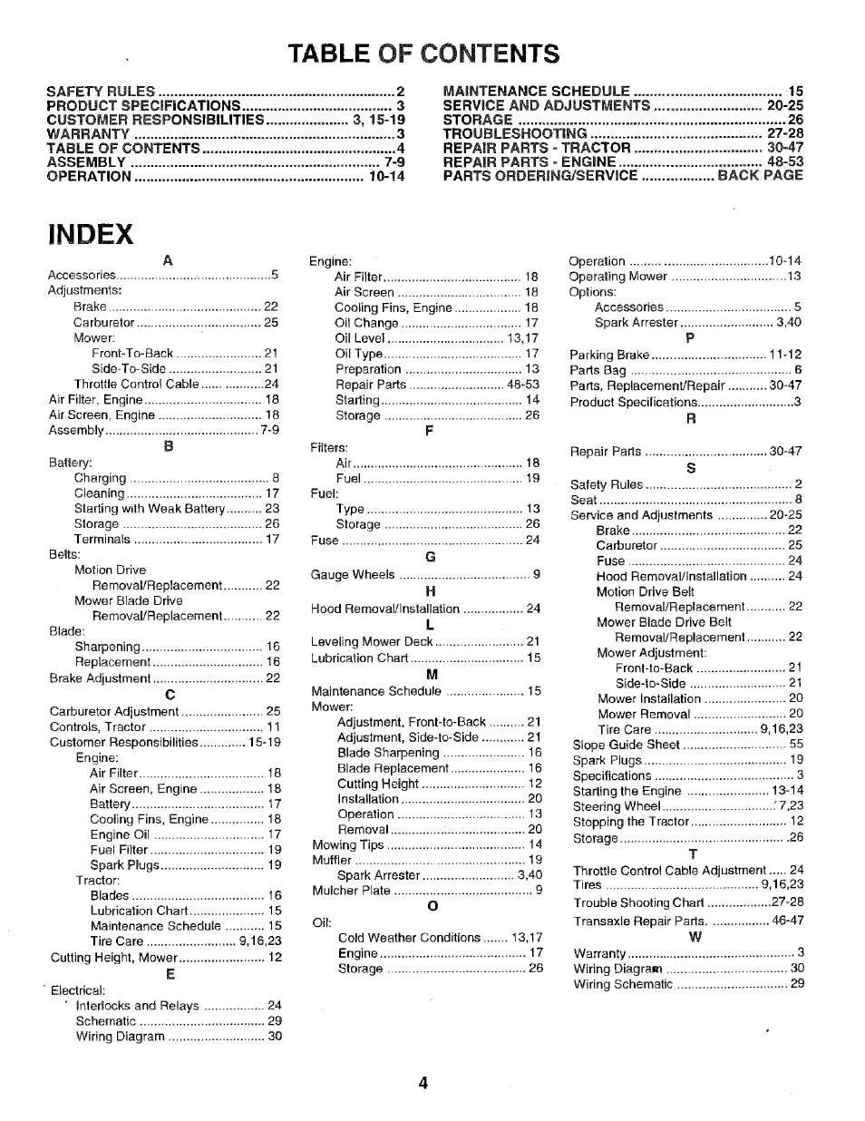 Craftsman 917.256544 User Manual | Page 4 / 56