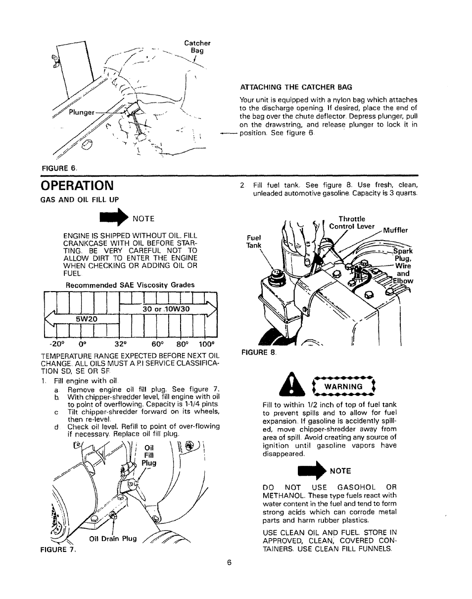 Operation | Craftsman 247.796890 User Manual | Page 6 / 20