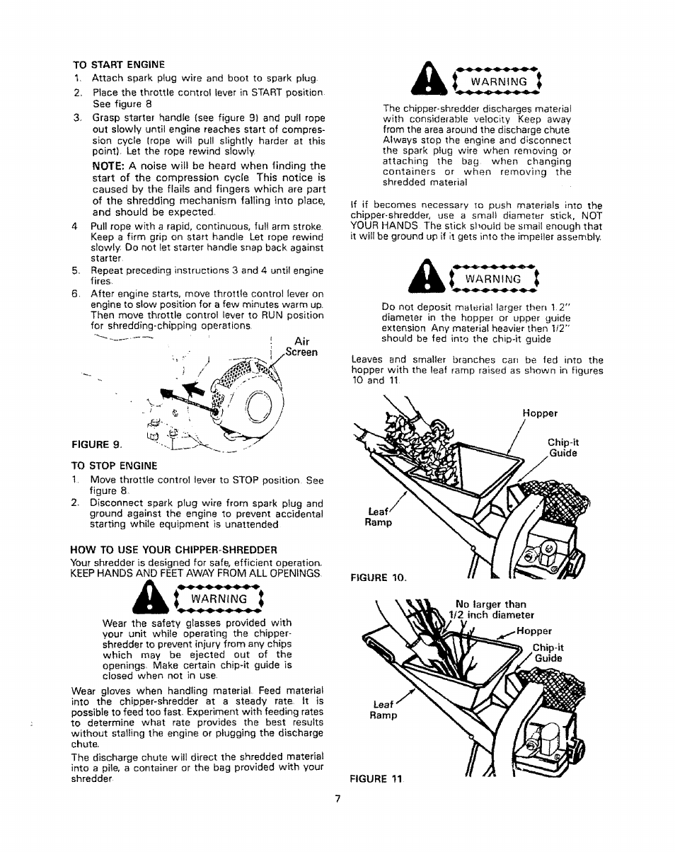 То start engine | Craftsman 247.796890 User Manual | Page 7 / 20