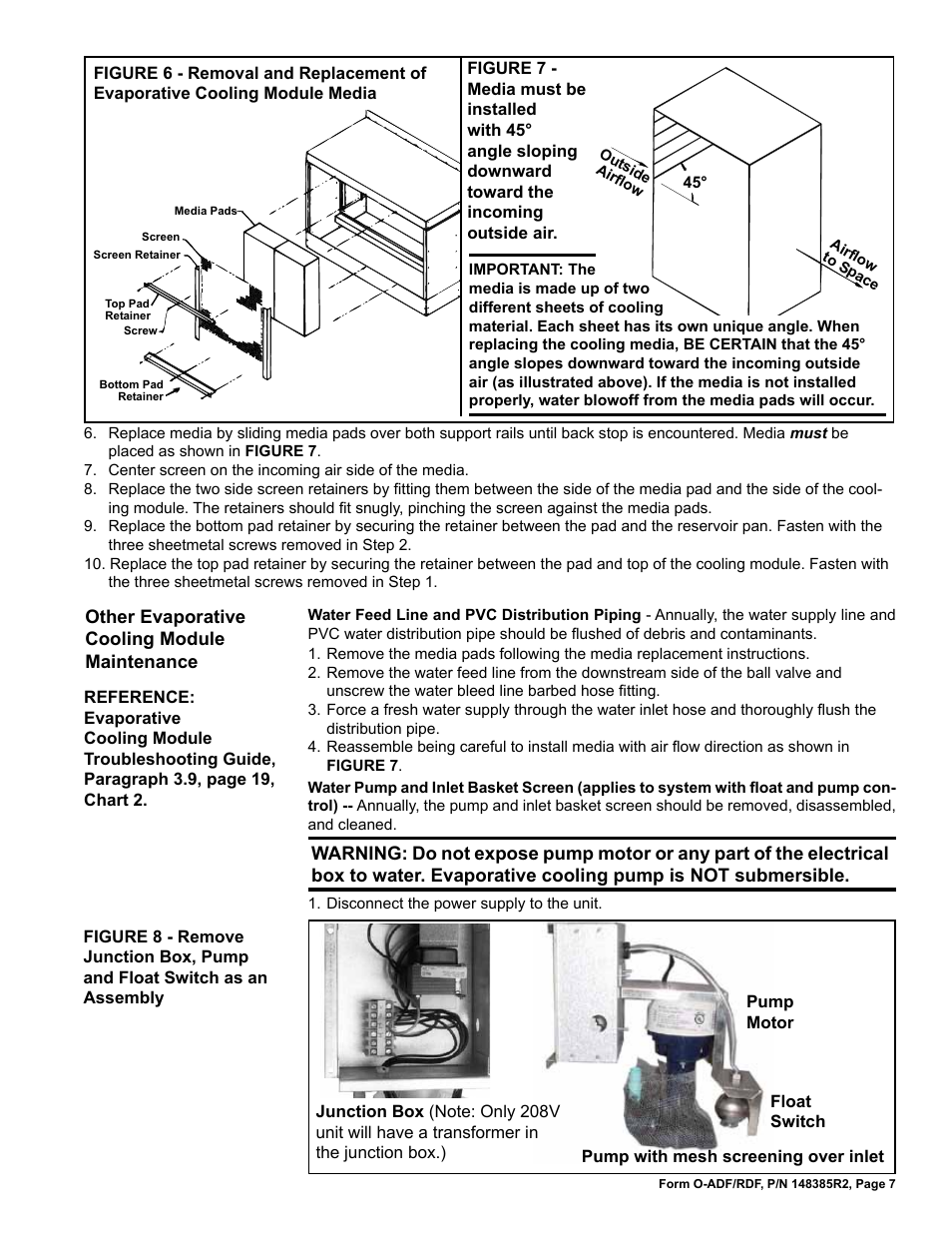 Reznor ADFH Operation Manual User Manual | Page 7 / 20