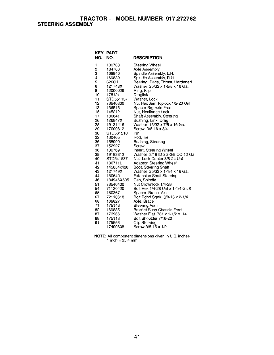 Craftsman 917.272762 User Manual | Page 41 / 56