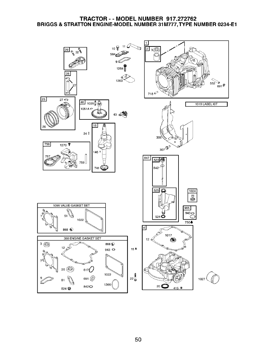 8 6 8 s ) | Craftsman 917.272762 User Manual | Page 50 / 56