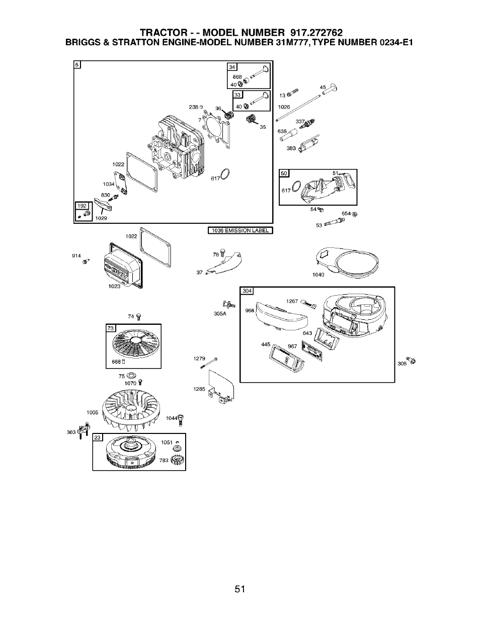 Craftsman 917.272762 User Manual | Page 51 / 56