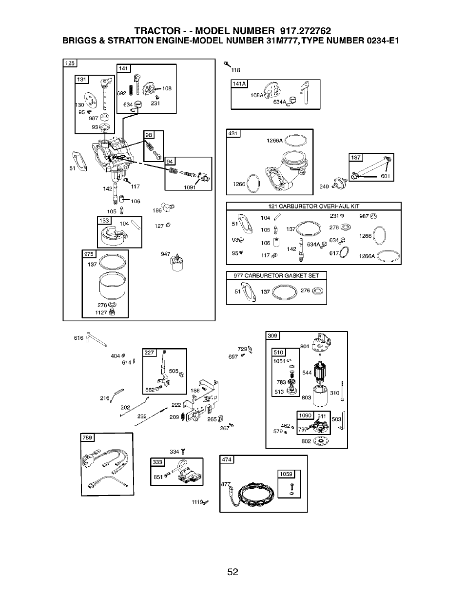 Craftsman 917.272762 User Manual | Page 52 / 56