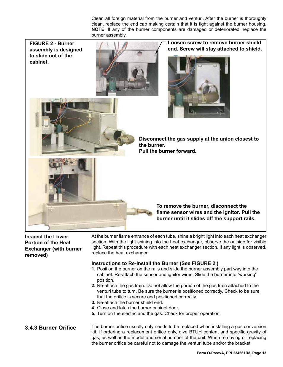 Reznor PDH Operation Manual PreevA User Manual | Page 13 / 40