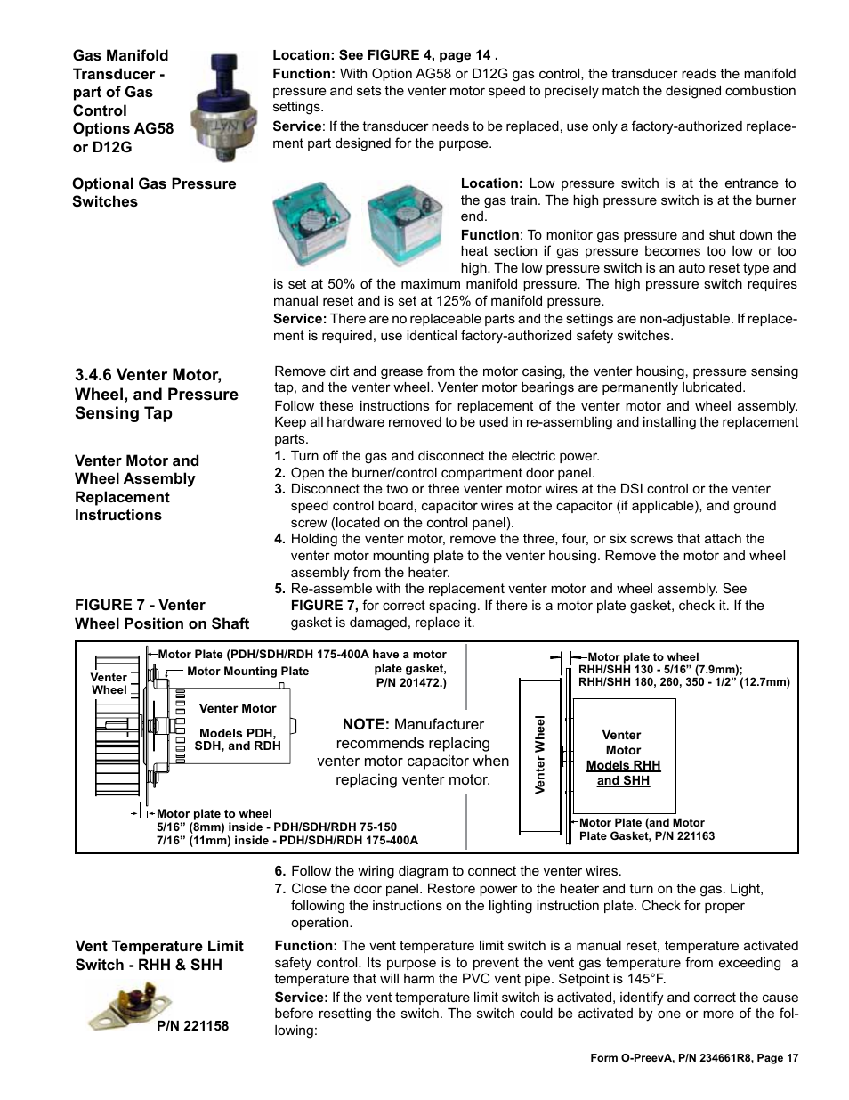 Reznor PDH Operation Manual PreevA User Manual | Page 17 / 40