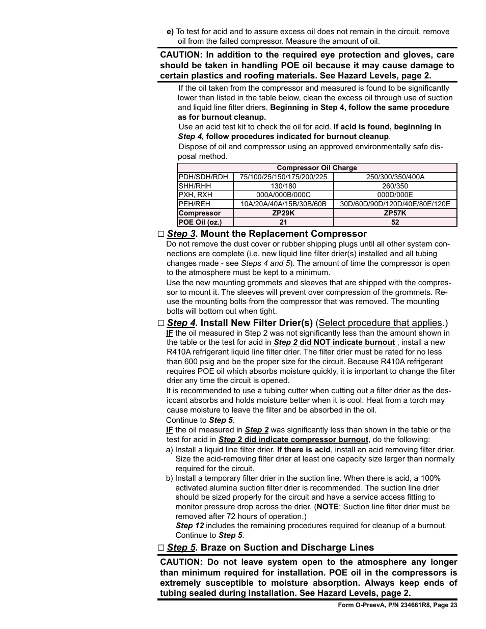 Reznor PDH Operation Manual PreevA User Manual | Page 23 / 40
