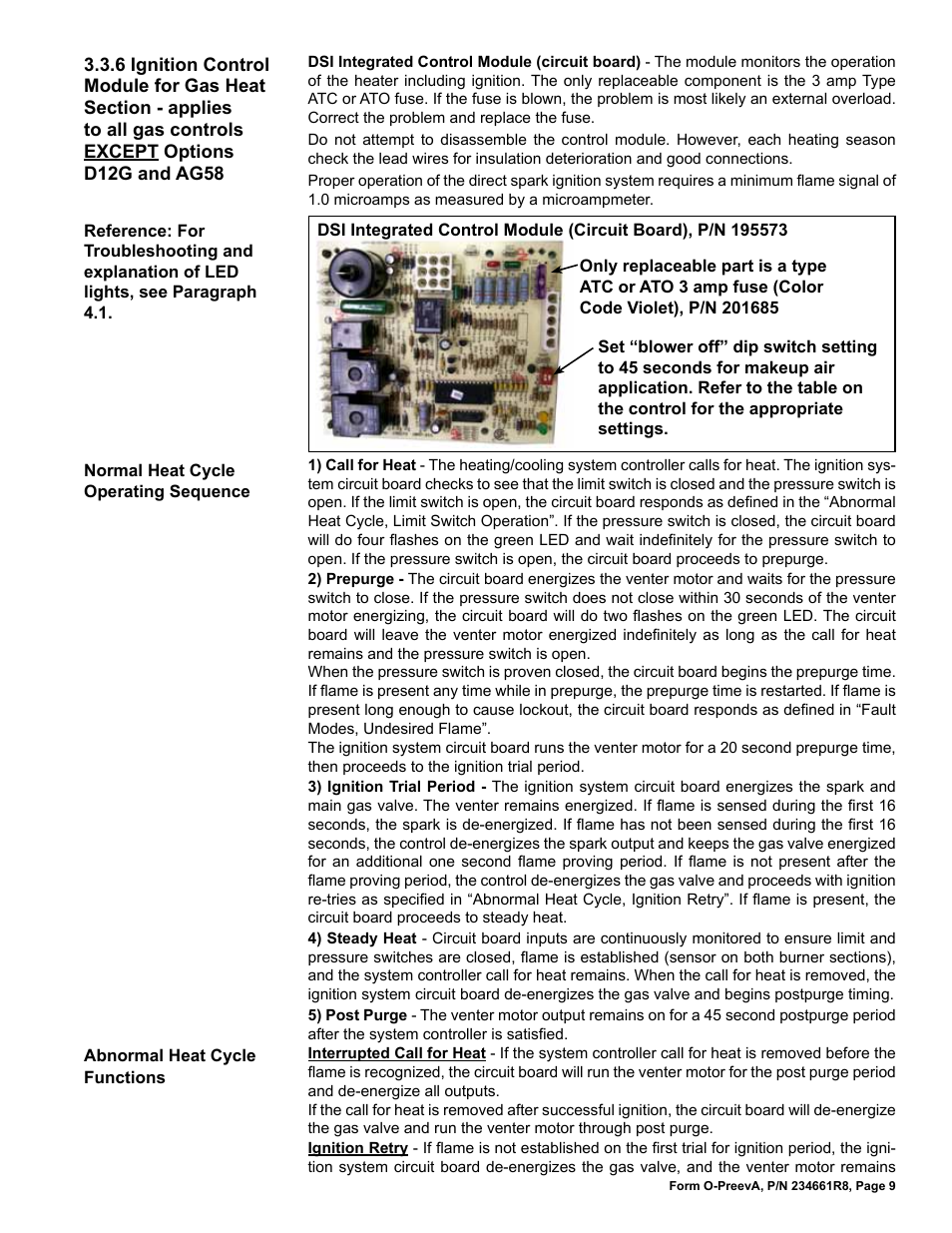 Reznor PDH Operation Manual PreevA User Manual | Page 9 / 40