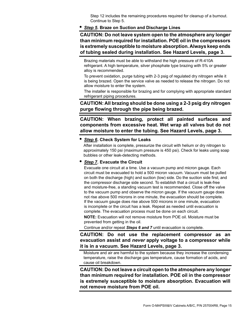Reznor MAPS - A,B,C Users Manual User Manual | Page 15 / 40