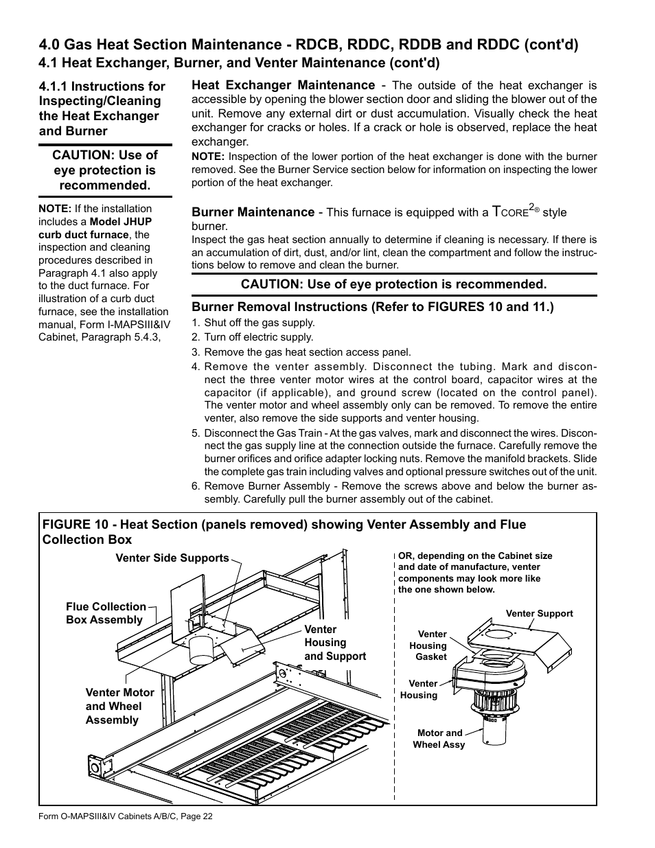 Reznor MAPS - A,B,C Users Manual User Manual | Page 22 / 40