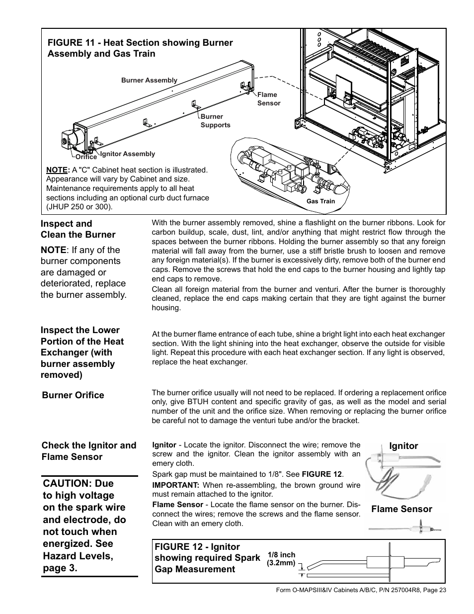 Reznor MAPS - A,B,C Users Manual User Manual | Page 23 / 40