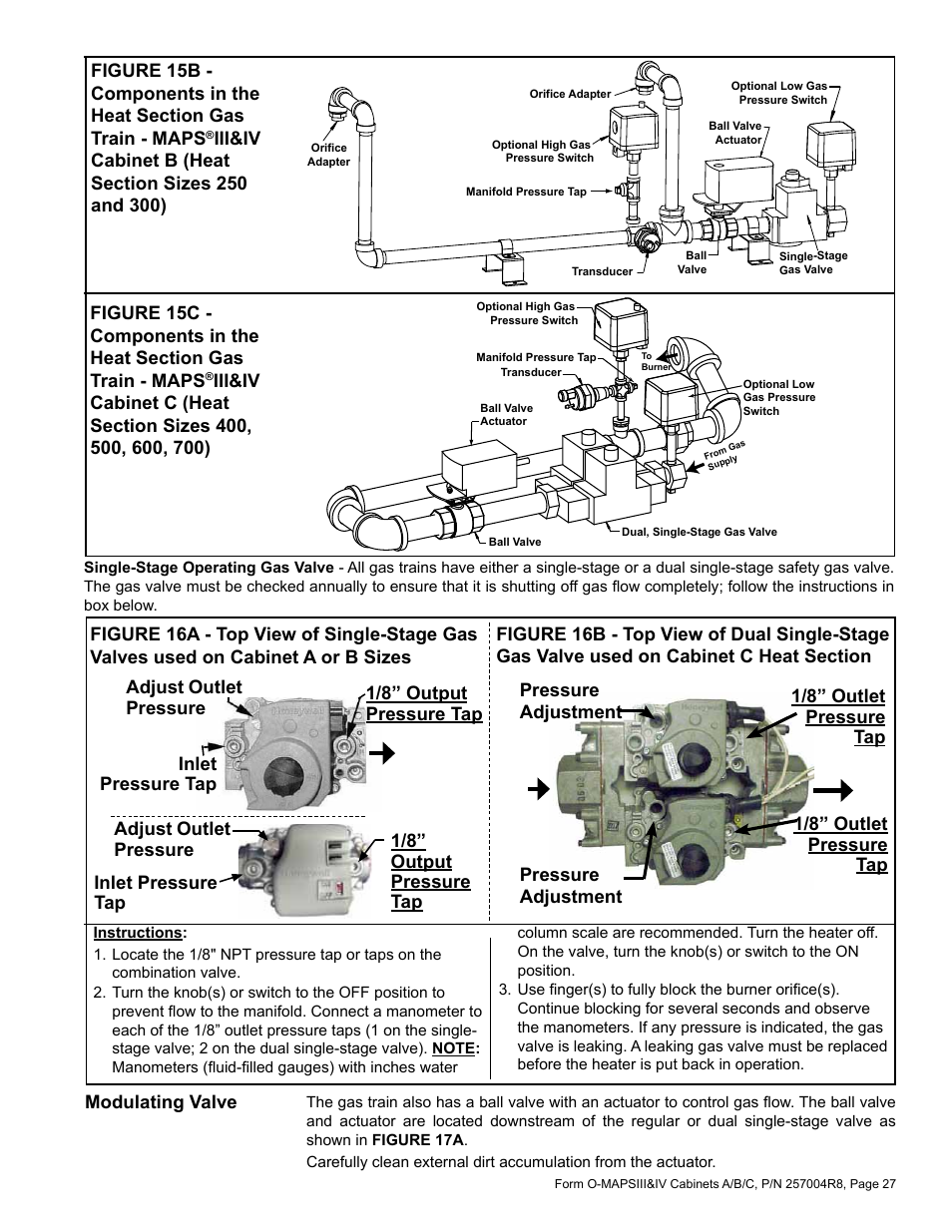 Reznor MAPS - A,B,C Users Manual User Manual | Page 27 / 40