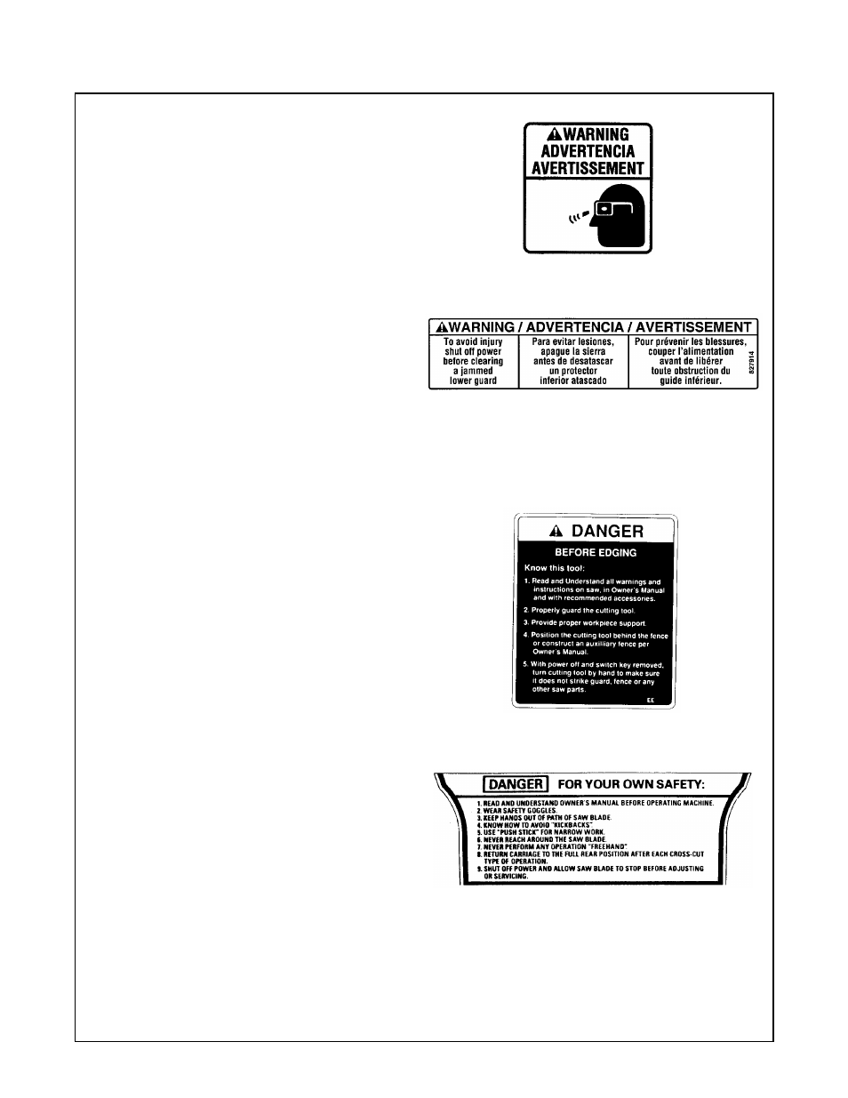 Safety | Craftsman 509347 User Manual | Page 11 / 48