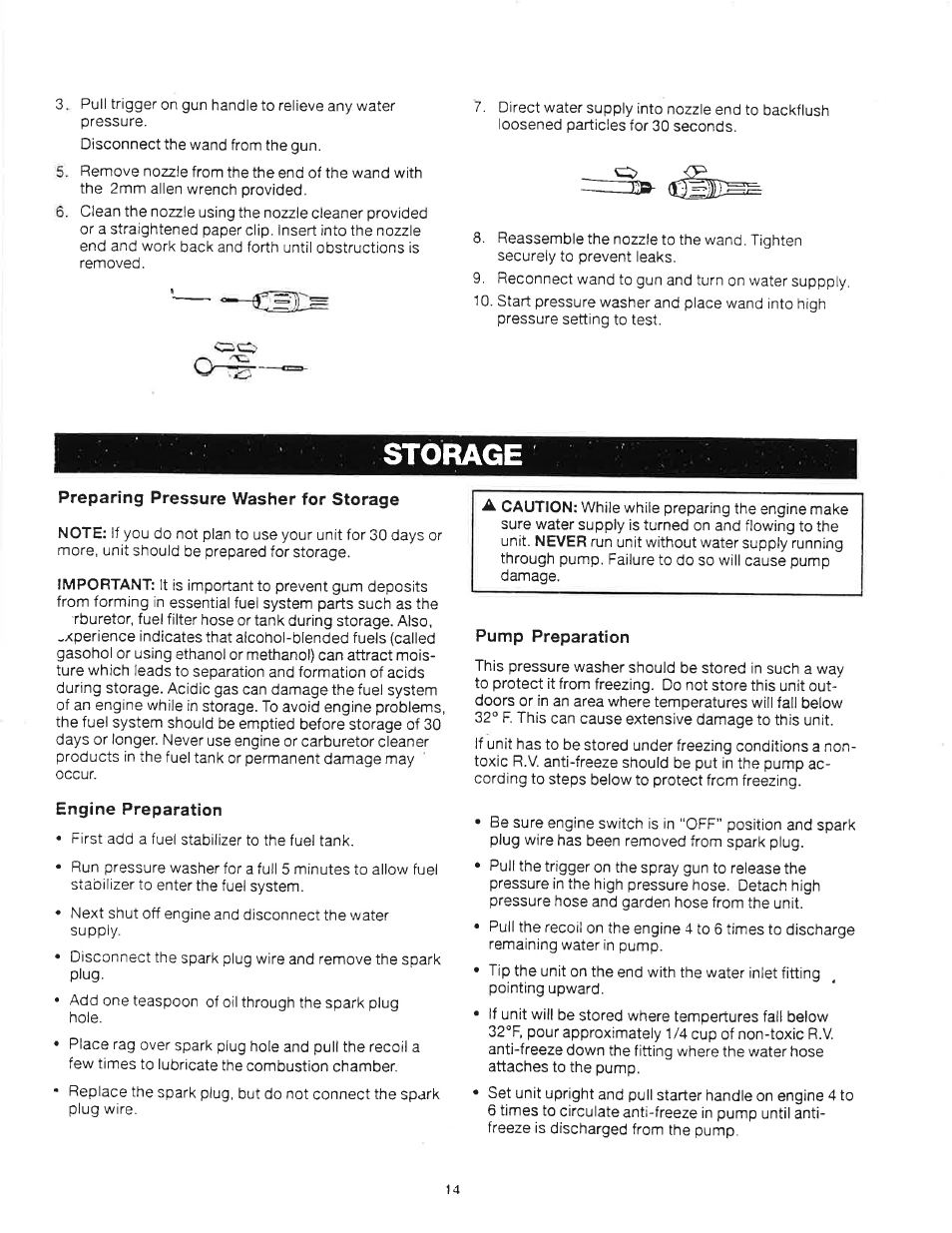 Storage | Craftsman 919.679180 User Manual | Page 14 / 33