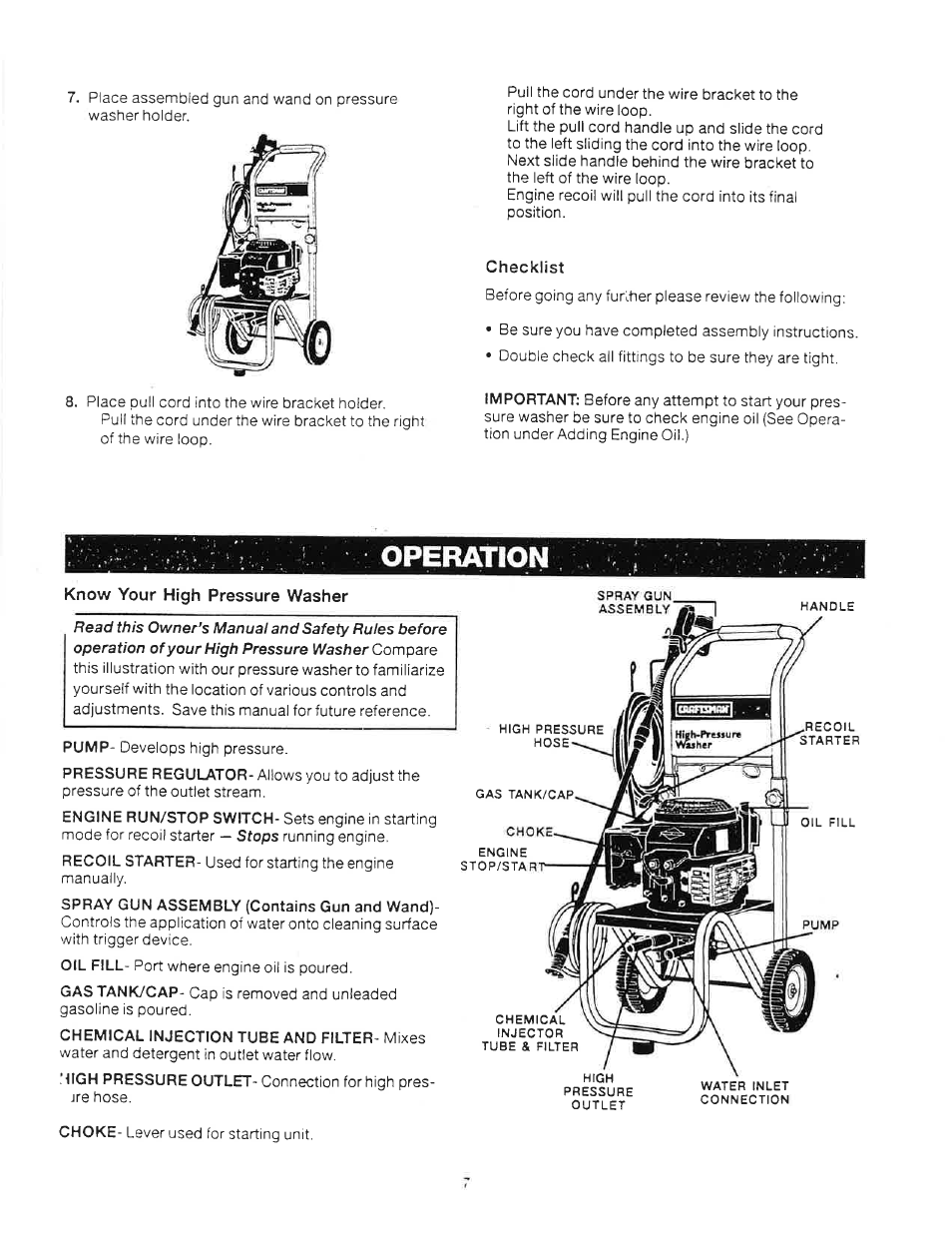Operation | Craftsman 919.679180 User Manual | Page 7 / 33