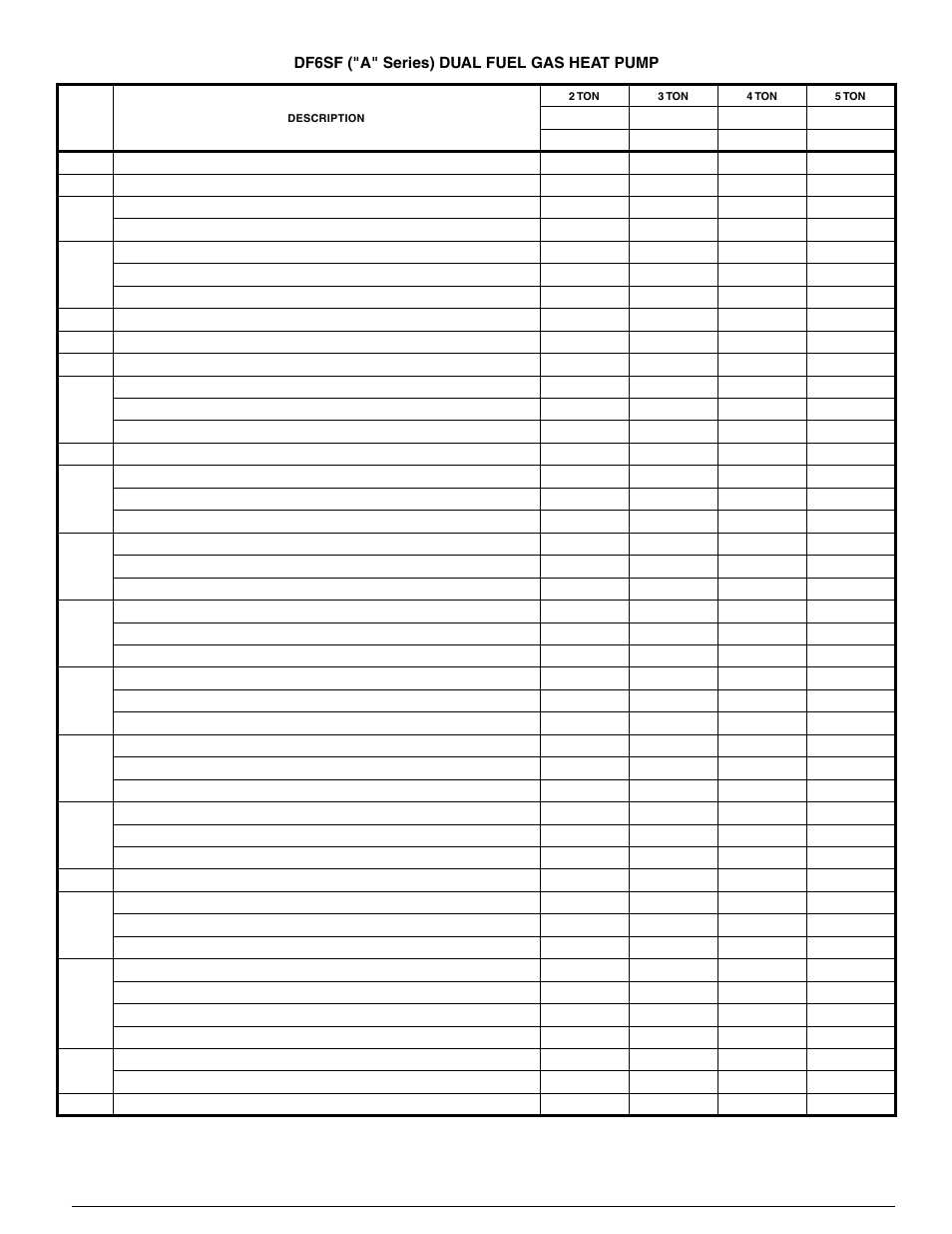 Reznor DF6SF Parts Manuals User Manual | Page 2 / 8