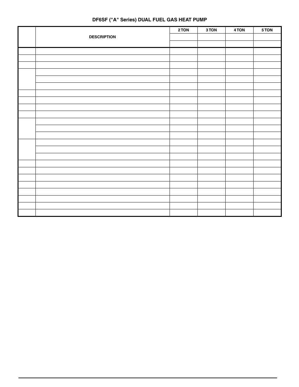 Reznor DF6SF Parts Manuals User Manual | Page 5 / 8