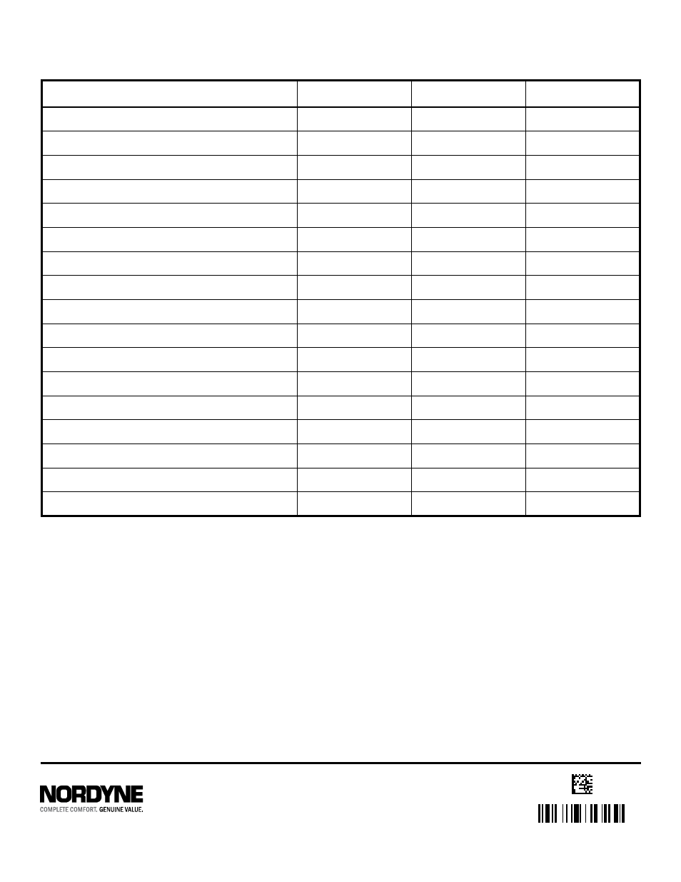 Reznor JS4BD - 208/230-3 Parts Manuals User Manual | Page 2 / 2