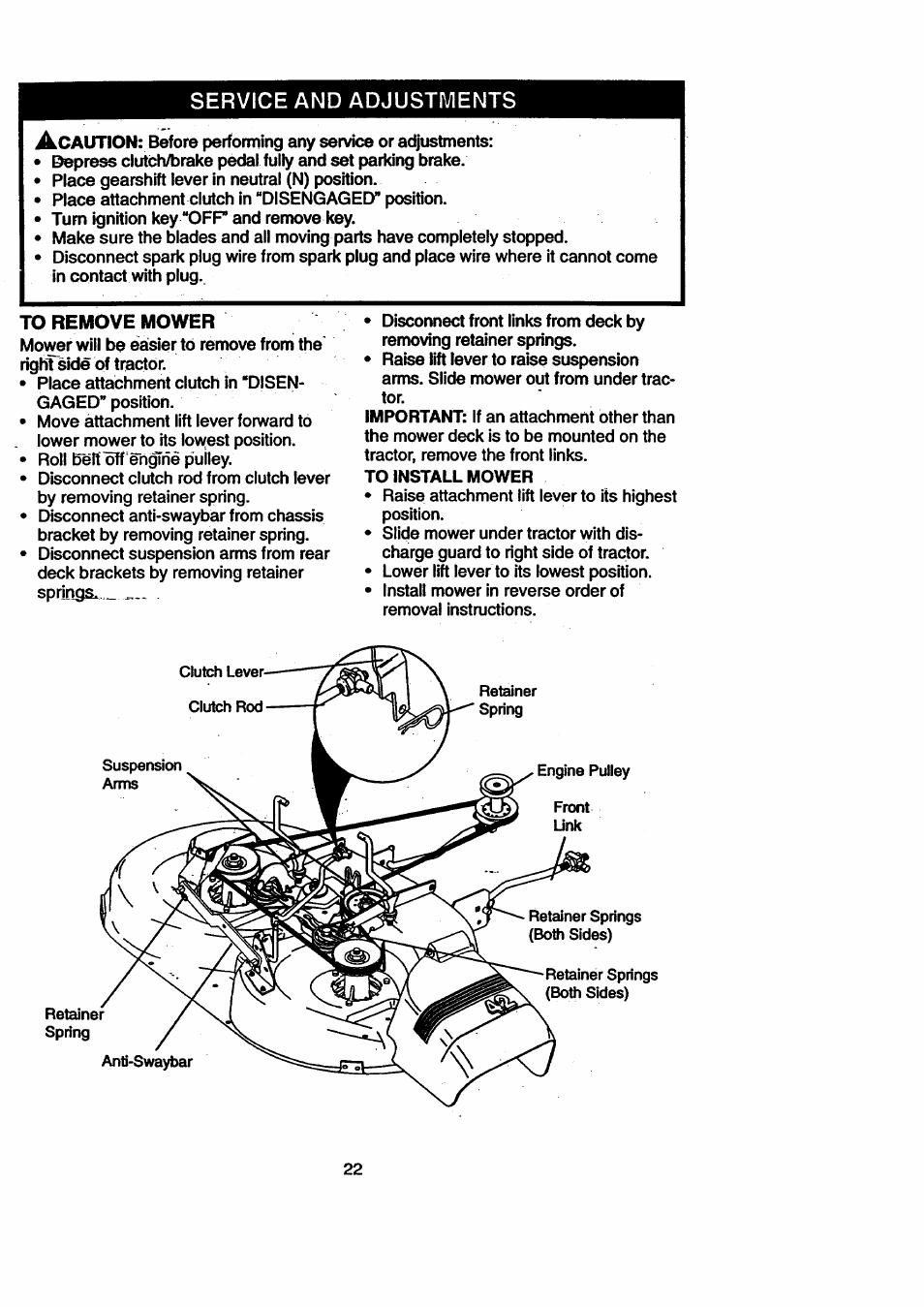 Craftsman 917.270711 User Manual | Page 22 / 64
