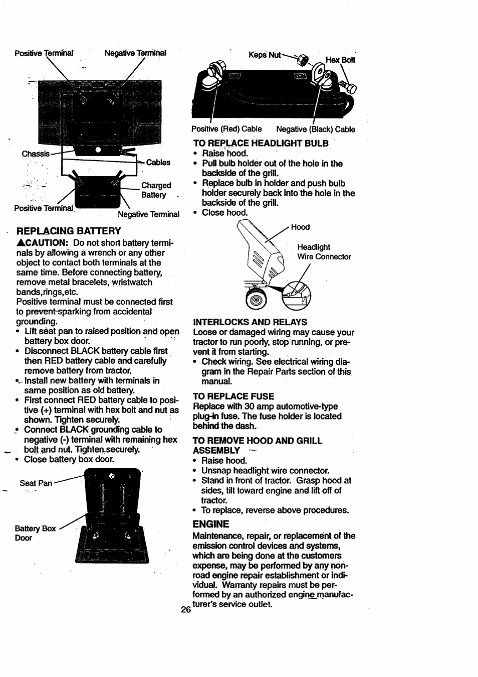 Engine | Craftsman 917.270711 User Manual | Page 26 / 64