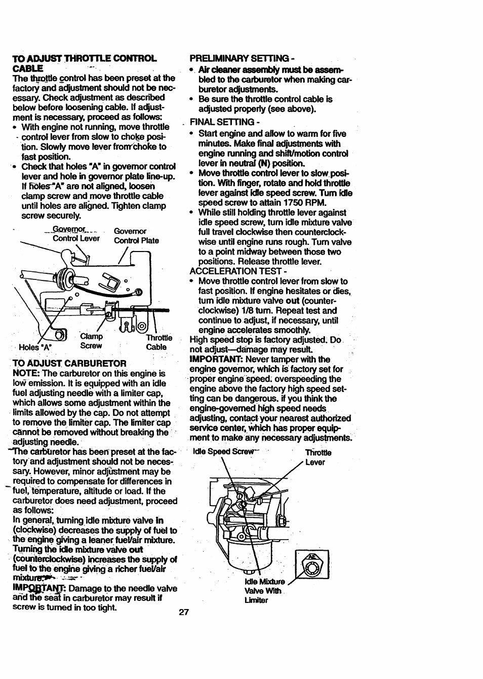 Craftsman 917.270711 User Manual | Page 27 / 64