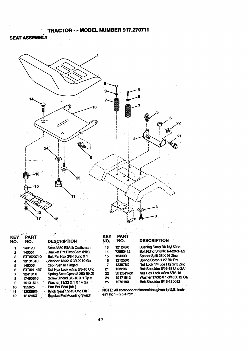 Craftsman 917.270711 User Manual | Page 42 / 64