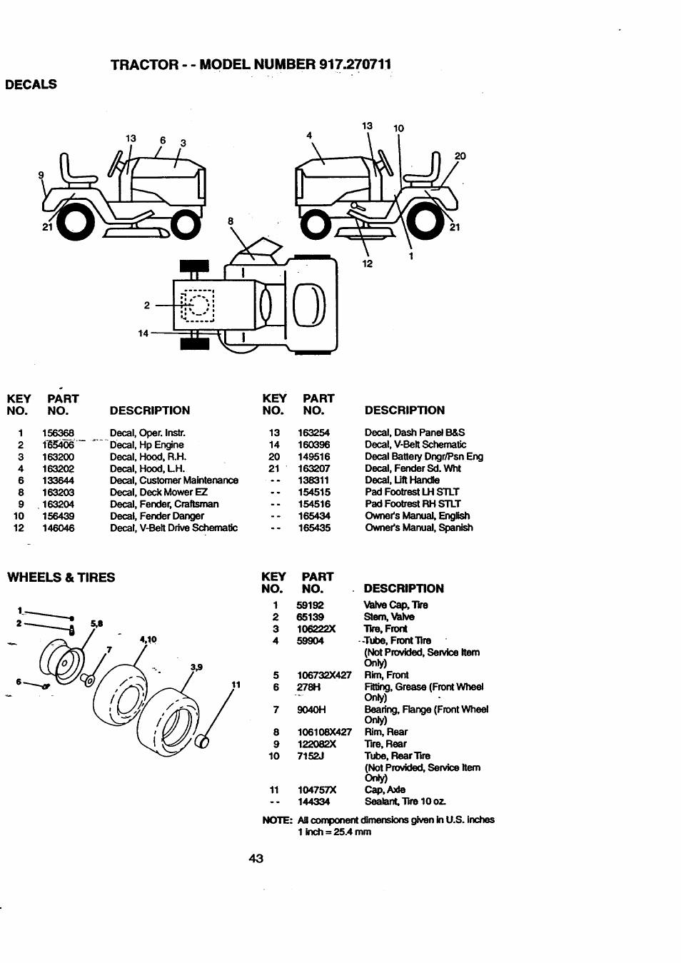 Craftsman 917.270711 User Manual | Page 43 / 64