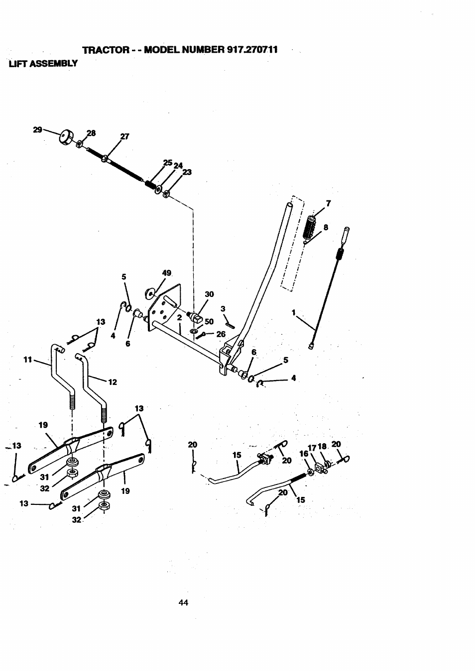 Craftsman 917.270711 User Manual | Page 44 / 64