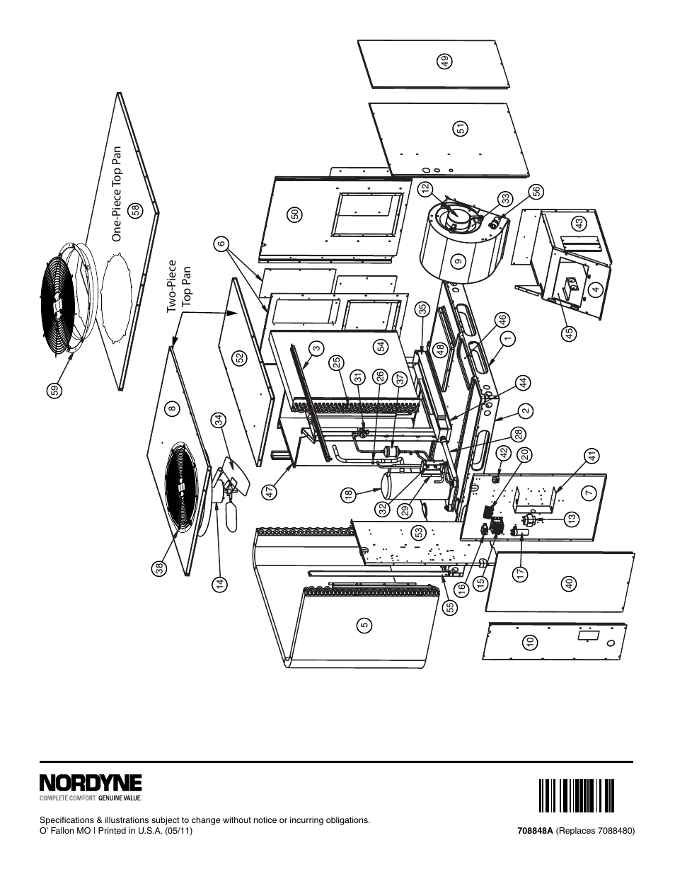 Reznor P6SD - 208/230-3 Parts Manuals User Manual | Page 4 / 4