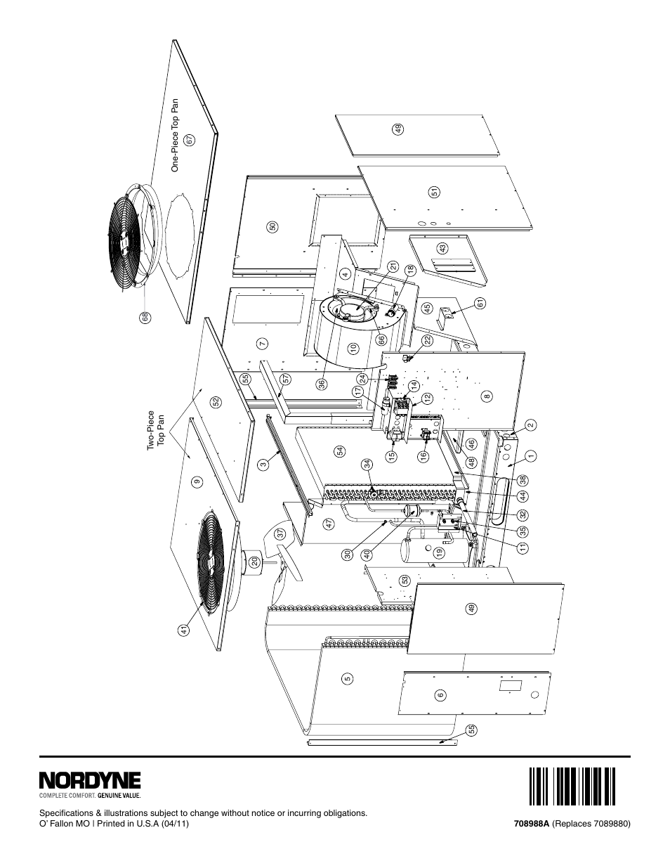 Reznor P6SD - 460-3 Parts Manuals User Manual | Page 4 / 4