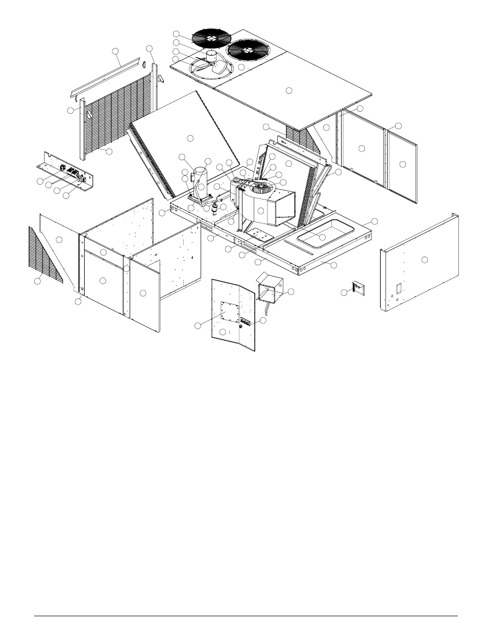 6 ton packaged air conditioner | Reznor P6SP Parts Manuals User Manual | Page 2 / 4