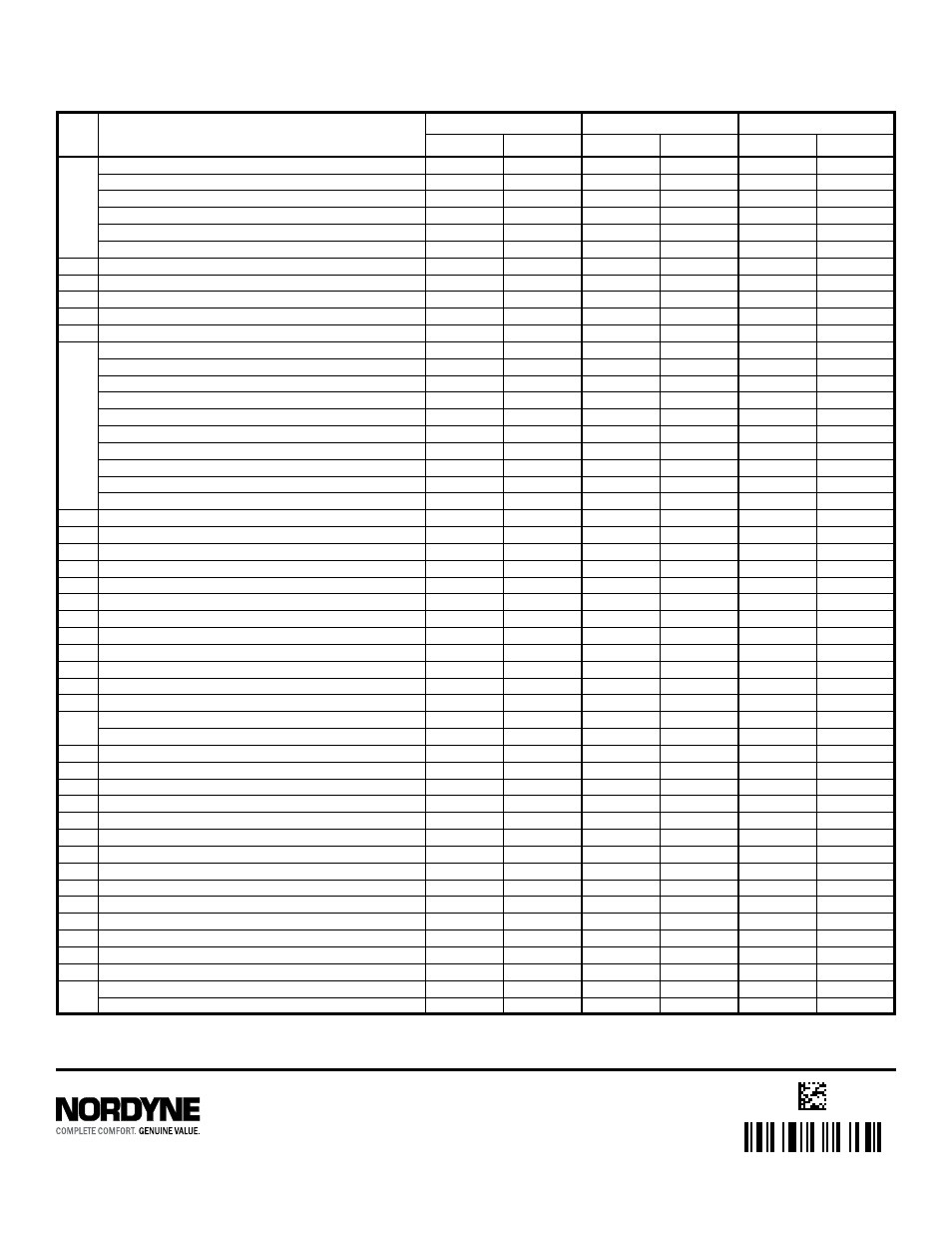 Reznor P6SP Parts Manuals User Manual | Page 4 / 4