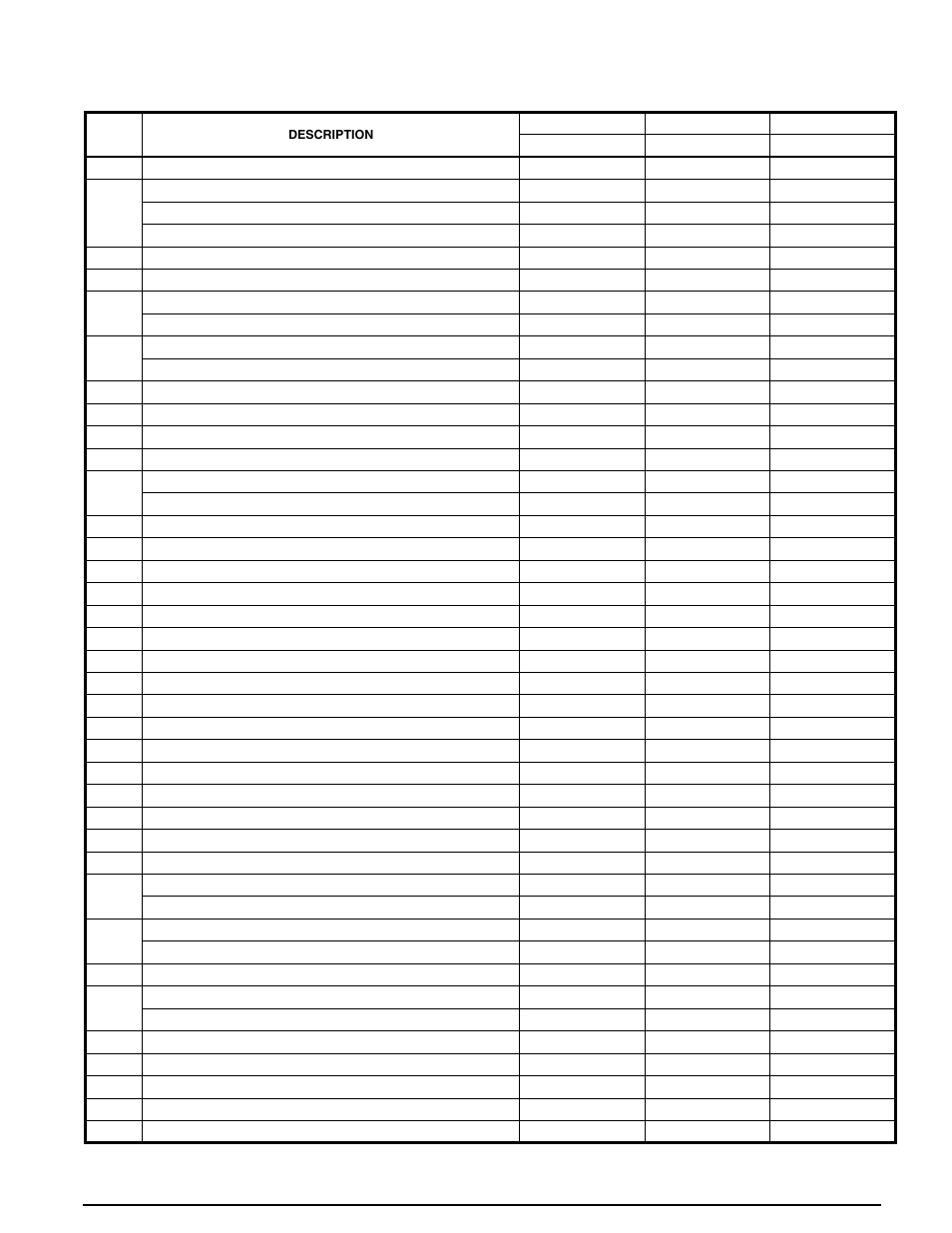 Reznor Q6SD - 208/230-3 Parts Manuals User Manual | Page 3 / 4