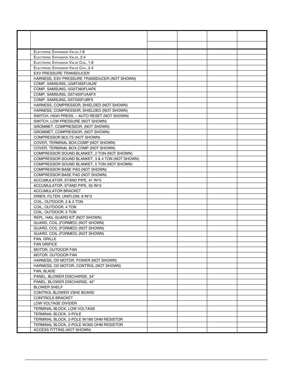 Reznor R6GI Parts Manuals User Manual | Page 4 / 5