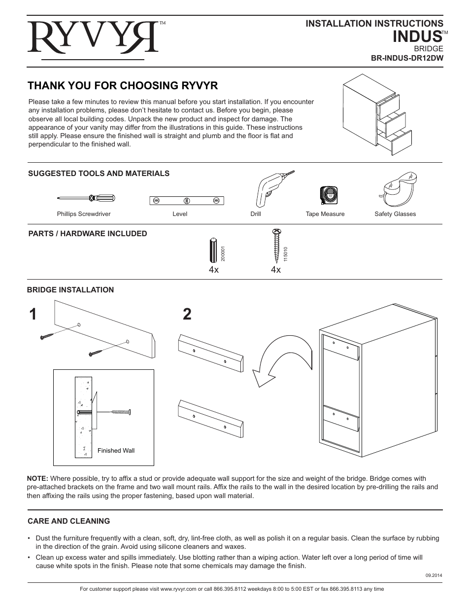 Ryvyr BR-KARA-24DE User Manual | 1 page