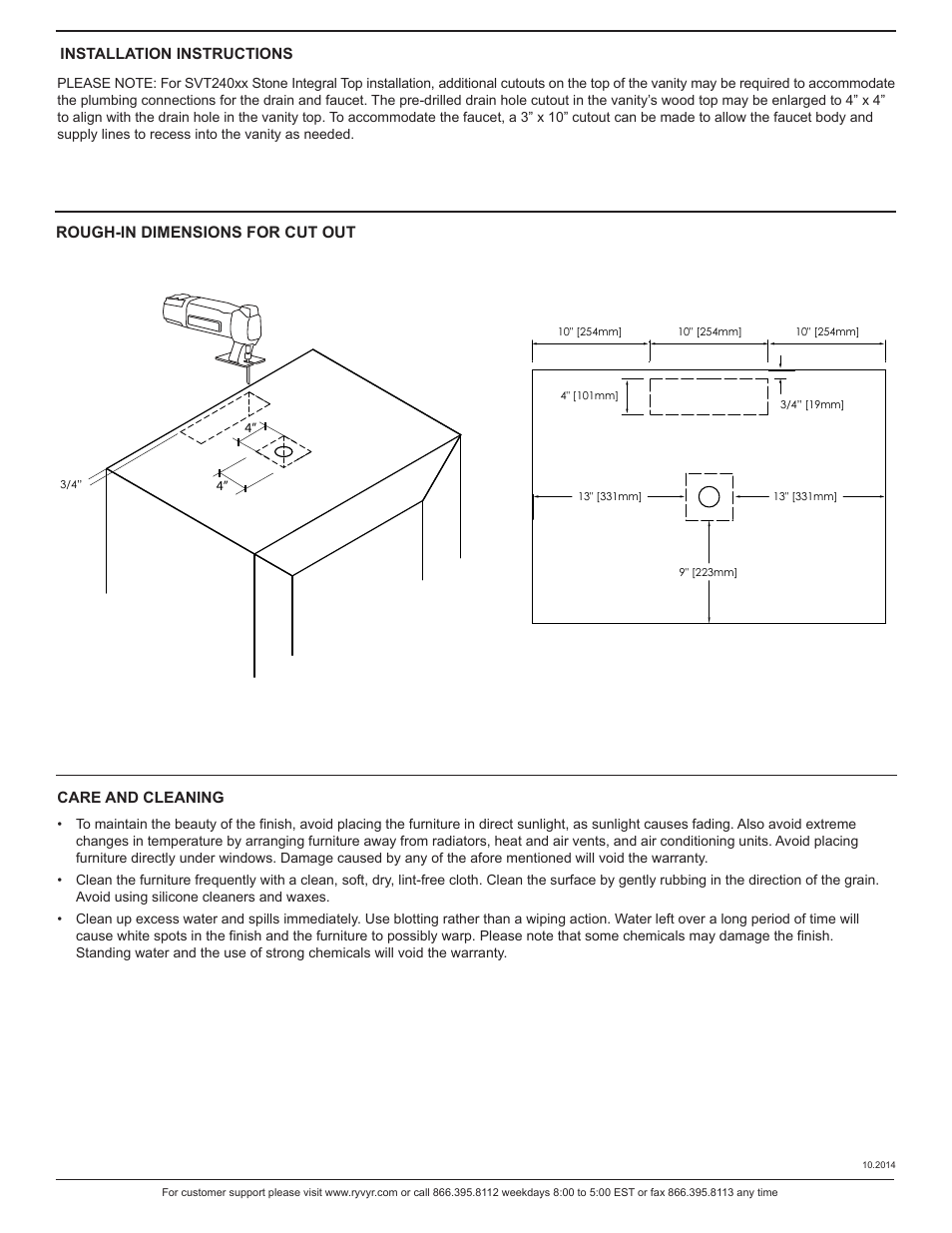 Ryvyr V-PURUS-30DW User Manual | Page 2 / 2